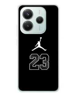 Чехол для Xiaomi Redmi Note 14 5G с картинкой «Jordan Flight 23» Чехол для Xiaomi Redmi Note 14 5G с картинкой «Jordan Flight 23»