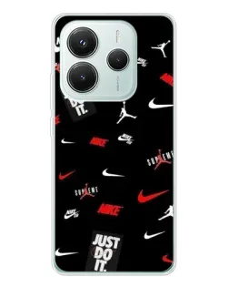 Чехол для Xiaomi Redmi Note 14 5G с картинкой «Nike Mix Pattern» Чехол для Xiaomi Redmi Note 14 5G с картинкой «Nike Mix Pattern»