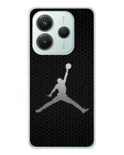 Чехол для Xiaomi Redmi Note 14 5G с картинкой «Jordan Dark Carbon» Чехол для Xiaomi Redmi Note 14 5G с картинкой «Jordan Dark Carbon»