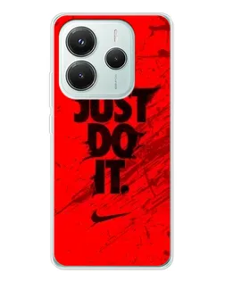 Чехол для Xiaomi Redmi Note 14 5G с картинкой «Nike Just Do It» Чехол для Xiaomi Redmi Note 14 5G с картинкой «Nike Just Do It»