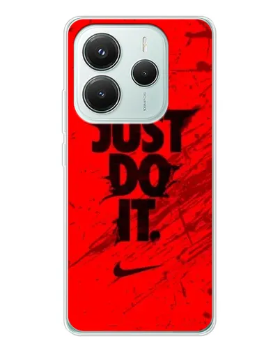 Чехол для Xiaomi Redmi Note 14 5G с картинкой «Nike Just Do It» Чехол для Xiaomi Redmi Note 14 5G с картинкой «Nike Just Do It»