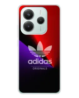 Чехол для Xiaomi Redmi Note 14 5G с картинкой «Adidas Red Neon»