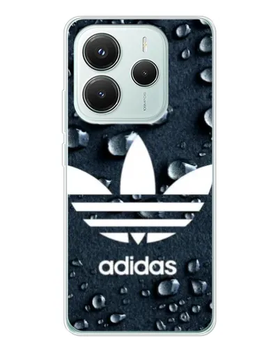 Чехол для Xiaomi Redmi Note 14 5G с картинкой «Adidas Trefoil Blue»