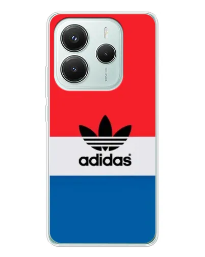 Чехол для Xiaomi Redmi Note 14 5G с картинкой «Ретро блоки Adidas»
