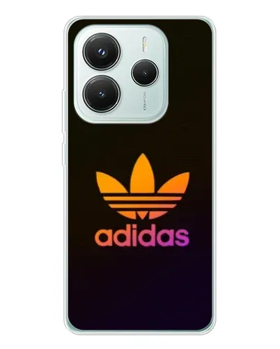 Чехол для Xiaomi Redmi Note 14 5G с картинкой «Градиент Adidas»