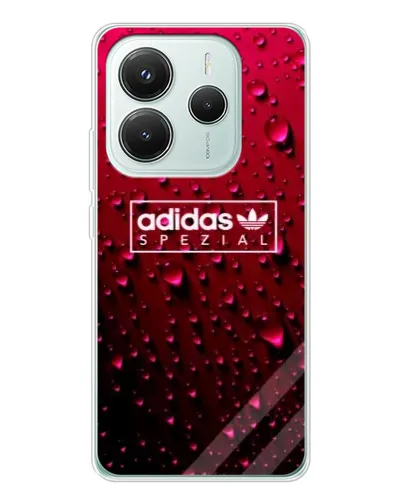 Чехол для Xiaomi Redmi Note 14 5G с картинкой «Adidas Gold Marble»