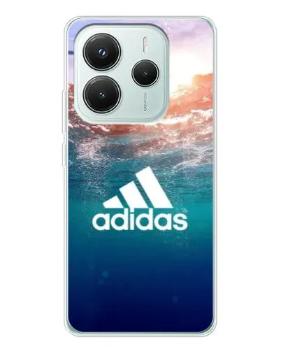 Чехол для Xiaomi Redmi Note 14 5G с картинкой «Океанская глубина адидас»