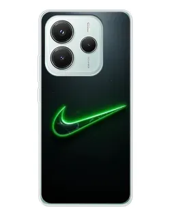 Чехол для Xiaomi Redmi Note 14 5G с картинкой «Неоновый контур Nike» Чехол для Xiaomi Redmi Note 14 5G с картинкой «Неоновый контур Nike»