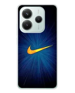 Чохол для Xiaomi Redmi Note 14 5G з картинкою «Синій пульс Nike» Чохол для Xiaomi Redmi Note 14 5G з картинкою «Синій пульс Nike»