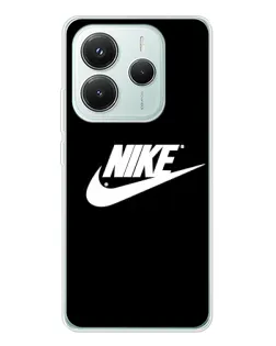 Чохол для Xiaomi Redmi Note 14 5G з картинкою «Мазки фарби Nike» Чохол для Xiaomi Redmi Note 14 5G з картинкою «Мазки фарби Nike»