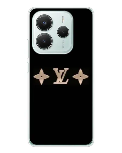 Чехол для Xiaomi Redmi Note 14 5G с картинкой «Louis Vuitton — минимализм»