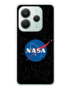 Чехол для Xiaomi Redmi Note 14 5G с картинкой «NASA — звездное небо»