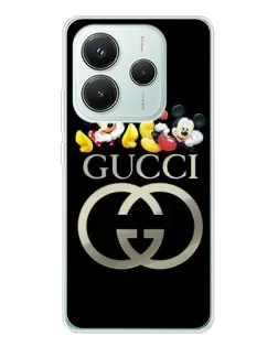 Чехол для Xiaomi Redmi Note 14 5G с картинкой «Gucci — герои Disney» Чехол для Xiaomi Redmi Note 14 5G с картинкой «Gucci — герои Disney»