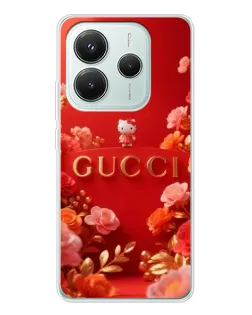 Чехол для Xiaomi Redmi Note 14 5G с картинкой «Gucci — золотой сад» Чехол для Xiaomi Redmi Note 14 5G с картинкой «Gucci — золотой сад»