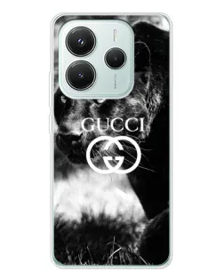 Чехол для Xiaomi Redmi Note 14 5G с картинкой «Gucci — дикая природа» Чехол для Xiaomi Redmi Note 14 5G с картинкой «Gucci — дикая природа»