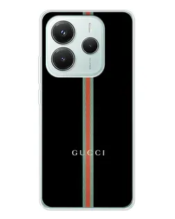 Чехол для Xiaomi Redmi Note 14 5G с картинкой «Gucci — строгая линия» Чехол для Xiaomi Redmi Note 14 5G с картинкой «Gucci — строгая линия»