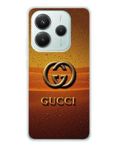 Чехол для Xiaomi Redmi Note 14 5G с картинкой «Gucci — солнечный градиент» Чехол для Xiaomi Redmi Note 14 5G с картинкой «Gucci — солнечный градиент»