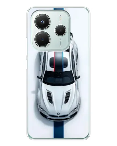 Чохол для Xiaomi Redmi Note 14 5G з картинкою «Вид зверху — BMW M»