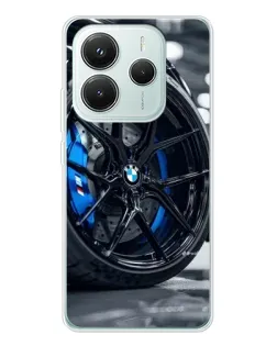 Чохол для Xiaomi Redmi Note 14 5G з картинкою «Колесо BMW зблизька» Чохол для Xiaomi Redmi Note 14 5G з картинкою «Колесо BMW зблизька»