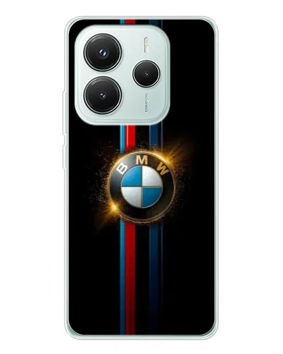 Чохол для Xiaomi Redmi Note 14 5G з картинкою «BMW M-Power неон»