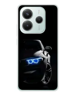 Чохол для Xiaomi Redmi Note 14 5G з картинкою «BMW — нічний погляд» Чохол для Xiaomi Redmi Note 14 5G з картинкою «BMW — нічний погляд»