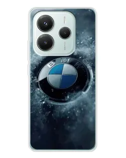 Чохол для Xiaomi Redmi Note 14 5G з картинкою «Логотип BMW — лід» Чохол для Xiaomi Redmi Note 14 5G з картинкою «Логотип BMW — лід»