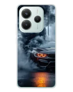 Чохол для Xiaomi Redmi Note 14 5G з картинкою «BMW M-Power — абстракція» Чохол для Xiaomi Redmi Note 14 5G з картинкою «BMW M-Power — абстракція»