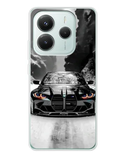 Чохол для Xiaomi Redmi Note 14 5G з картинкою «BMW — акварельний дрифт» Чохол для Xiaomi Redmi Note 14 5G з картинкою «BMW — акварельний дрифт»