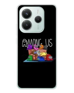 Чехол для Xiaomi Redmi Note 14 5G с картинкой «Логотип Among Us» Чехол для Xiaomi Redmi Note 14 5G с картинкой «Логотип Among Us»