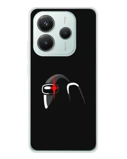 Чехол для Xiaomi Redmi Note 14 5G с картинкой «Among Us шлем» Чехол для Xiaomi Redmi Note 14 5G с картинкой «Among Us шлем»