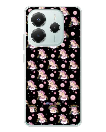 Чехол для Xiaomi Redmi Note 14 5G с картинкой «Magic Unicorn паттерн» Чехол для Xiaomi Redmi Note 14 5G с картинкой «Magic Unicorn паттерн»