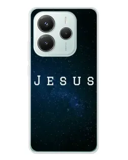 Чохол для Xiaomi Redmi Note 14 5G з картинкою «Зоряне небо Jesus»
