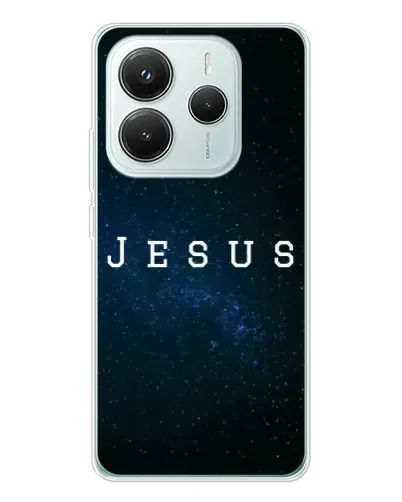 Чохол для Xiaomi Redmi Note 14 5G з картинкою «Зоряне небо Jesus»
