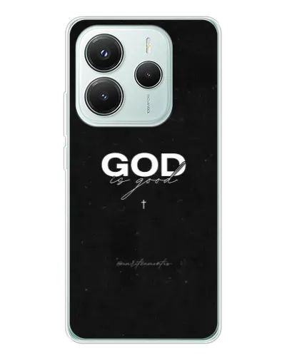 Чохол для Xiaomi Redmi Note 14 5G з картинкою «GOD — Бог над усім»