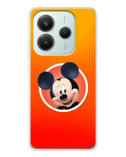Чехол для Xiaomi Redmi Note 14 5G с картинкой «Mickey в круге» Чехол для Xiaomi Redmi Note 14 5G с картинкой «Mickey в круге»