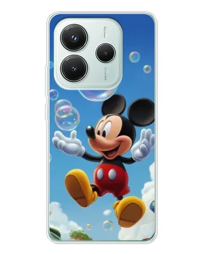 Чехол для Xiaomi Redmi Note 14 5G с картинкой «Mickey и мыльные пузыри» Чехол для Xiaomi Redmi Note 14 5G с картинкой «Mickey и мыльные пузыри»