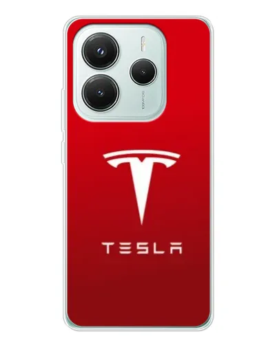 Чохол для Xiaomi Redmi Note 14 5G з картинкою «Tesla Red Classic» Чохол для Xiaomi Redmi Note 14 5G з картинкою «Tesla Red Classic»