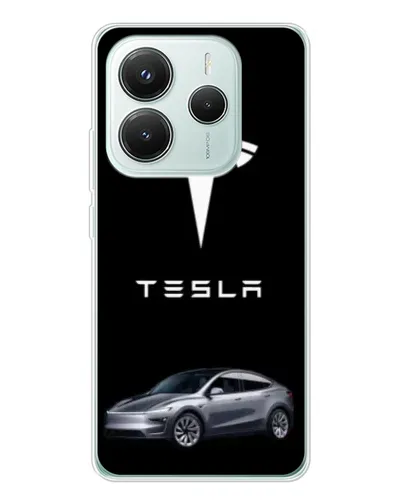 Чохол для Xiaomi Redmi Note 14 5G з картинкою «Tesla Model Y» Чохол для Xiaomi Redmi Note 14 5G з картинкою «Tesla Model Y»