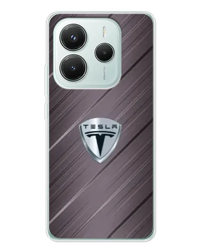 Чохол для Xiaomi Redmi Note 14 5G з картинкою «Металева текстура Tesla» Чохол для Xiaomi Redmi Note 14 5G з картинкою «Металева текстура Tesla»