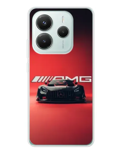 Чохол для Xiaomi Redmi Note 14 5G з картинкою «Mercedes AMG — червона лінія» Чохол для Xiaomi Redmi Note 14 5G з картинкою «Mercedes AMG — червона лінія»