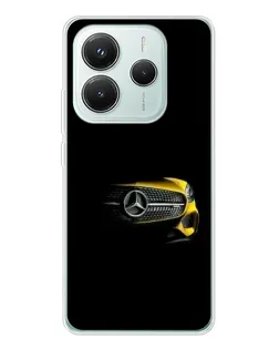 Чохол для Xiaomi Redmi Note 14 5G з картинкою «Mercedes — ретро стиль»