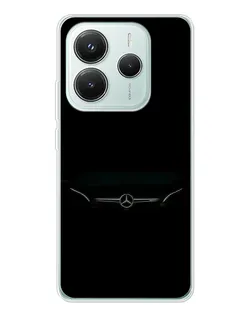 Чохол для Xiaomi Redmi Note 14 5G з картинкою «Mercedes Stealth Look»