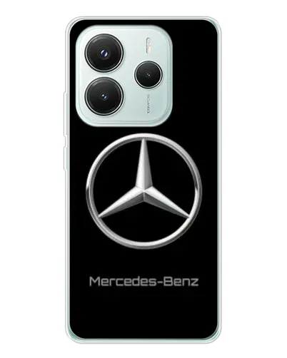 Чохол для Xiaomi Redmi Note 14 5G з картинкою «Mercedes Silver Logo» Чохол для Xiaomi Redmi Note 14 5G з картинкою «Mercedes Silver Logo»
