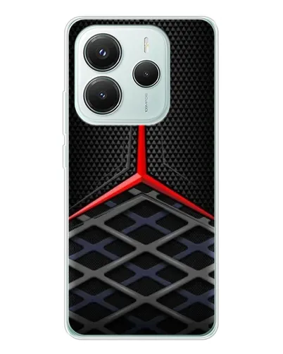 Чохол для Xiaomi Redmi Note 14 5G з картинкою «Mercedes Carbon Grid» Чохол для Xiaomi Redmi Note 14 5G з картинкою «Mercedes Carbon Grid»
