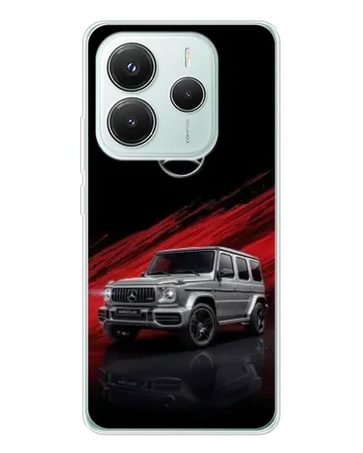 Чохол для Xiaomi Redmi Note 14 5G з картинкою «Mercedes G-Class червоний» Чохол для Xiaomi Redmi Note 14 5G з картинкою «Mercedes G-Class червоний»