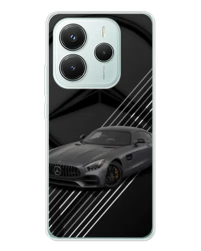 Чохол для Xiaomi Redmi Note 14 5G з картинкою «Mercedes AMG — графіка» Чохол для Xiaomi Redmi Note 14 5G з картинкою «Mercedes AMG — графіка»
