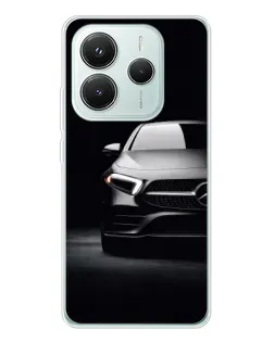 Чохол для Xiaomi Redmi Note 14 5G з картинкою «Світло фар Mercedes»