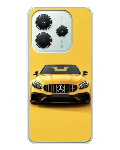 Чохол для Xiaomi Redmi Note 14 5G з картинкою «Жовтий Mercedes GT» Чохол для Xiaomi Redmi Note 14 5G з картинкою «Жовтий Mercedes GT»