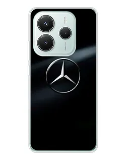 Чехол для Xiaomi Redmi Note 14 5G с картинкой «Mercedes на металле» Чехол для Xiaomi Redmi Note 14 5G с картинкой «Mercedes на металле»