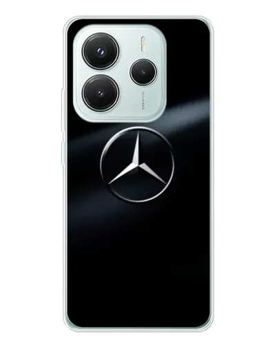 Чехол для Xiaomi Redmi Note 14 5G с картинкой «Mercedes на металле» Чехол для Xiaomi Redmi Note 14 5G с картинкой «Mercedes на металле»